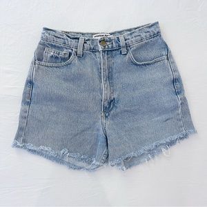 American Apparel Denim Shorts